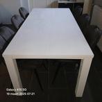 Eettafel knutseltafel 220x100, Ophalen, 100 tot 150 cm, 200 cm of meer, Zo goed als nieuw