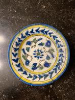 Handbeschilderd Keramiek Bordje - Jaren 70, Antiek en Kunst, Antiek | Wandborden en Tegels, Ophalen of Verzenden
