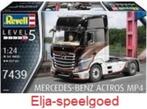 Modelbouw Revell 1:24 Mercedes - Benz ACTROS MP4 - 7439, Hobby en Vrije tijd, Modelbouw | Auto's en Voertuigen, Verzenden, Revell