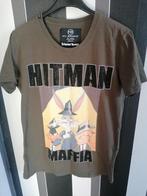 ** Shirt Hitman Maffia My brand Looney Tunes S diamantjes, Maat 46 (S) of kleiner, My Brand, Ophalen of Verzenden, Bruin
