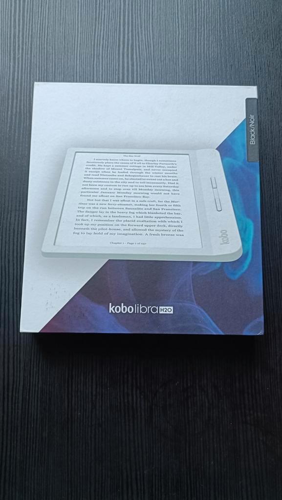 Kobo Libra H20 ereader - in doos!, Computers en Software, E-readers, Zo goed als nieuw, 7 inch, 8 GB, Touchscreen, Waterbestendig