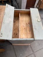 Stoere brocante kast ladekast met opbergruimte, Ophalen, Gebruikt, 50 tot 100 cm, Minder dan 100 cm