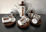 Vintage klokken servies Mitterteich, Douwe Egberts, Antiek en Kunst, Antiek | Servies compleet, Ophalen of Verzenden