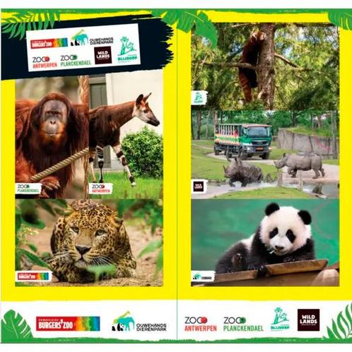 Dierentuin kaart, Tickets en Kaartjes, Recreatie | Dierentuinen, Eén persoon