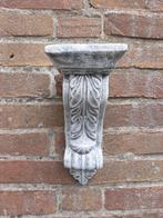 Wandconsole console wanddecoratie betonnen beeld tuinbeeld, Ophalen of Verzenden