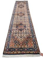 Handgeknoopt Perzisch wol tapijt loper Moud blue 81x310cm, Huis en Inrichting, Stoffering | Tapijten en Kleden, 200 cm of meer