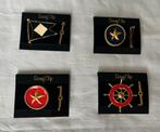 Broches met scheepvaart als thema / Nautische broches, Sieraden, Tassen en Uiterlijk, Broches, Ophalen of Verzenden, Zo goed als nieuw