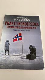 Praktijkonderzoek in marketing en communicatie, Ophalen of Verzenden, Zo goed als nieuw, Boudewijn Raessens, Nederlands