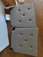2x IKEA Justina Stoelkussens - Gebruikt, Huis en Inrichting, Banken | Voetenbanken en Poefen, Ophalen, Minder dan 50 cm, Gebruikt