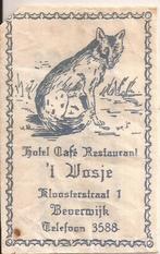 Beverwijk 't Vosje eb Kennemer Theater suikerz 50/60er jaren, Ophalen of Verzenden, Nederland