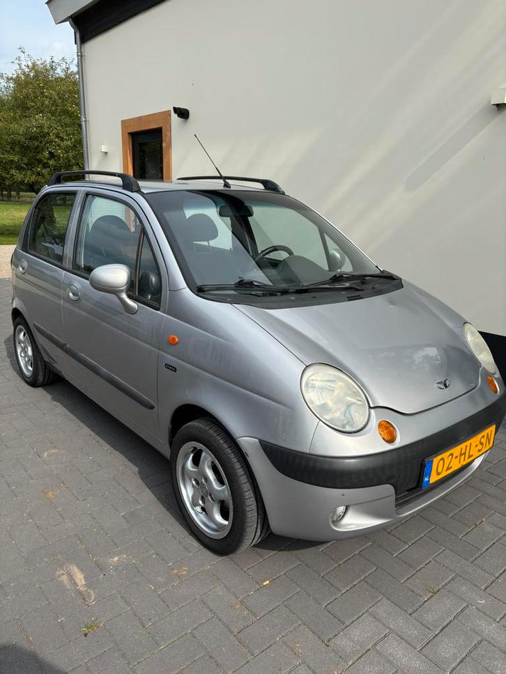 Daewoo Matiz 0.8 2001 Grijs, Auto's, Daewoo, Particulier, Matiz, Benzine, D, Hatchback, Handgeschakeld, Origineel Nederlands, Zilver of Grijs