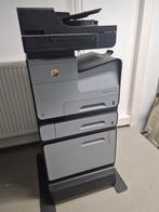 HP Officejet Enterprise MFP X585f inclusief cartridges, Ophalen, Zo goed als nieuw, Printer