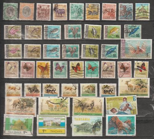 R 457. Tanzania restantje 2/3 gest. zie scan, Postzegels en Munten, Postzegels | Afrika, Gestempeld, Tanzania, Verzenden