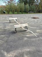 Uitschuifbare wagentje., Doe-het-zelf en Verbouw, Transportwagens, 100 liter of meer, Ophalen of Verzenden, Transportkar