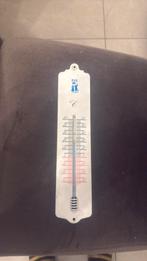 rvs  verzekeringen thermometer, Verzamelen, Merken en Reclamevoorwerpen, Ophalen of Verzenden, Zo goed als nieuw, Gebruiksvoorwerp