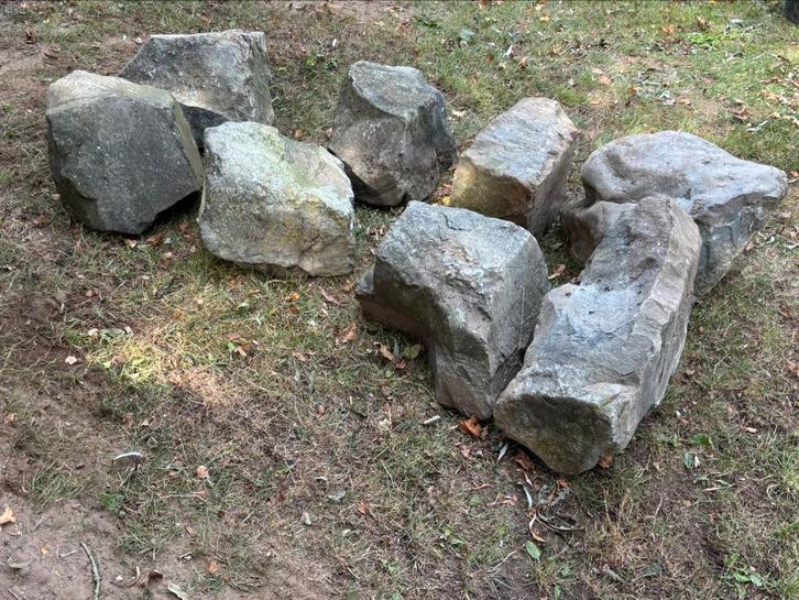 Grote zwerkeien / Maaskeien, Tuin en Terras, Grind, Keien en Split, Zo goed als nieuw, Ophalen