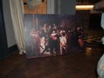 Grote schilderij van de Nachtwacht, Ophalen, Gebruikt, 125 cm of meer, Schilderij