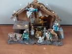 Kerststal met beelden en Lichtjes, Diversen, Ophalen of Verzenden, Zo goed als nieuw