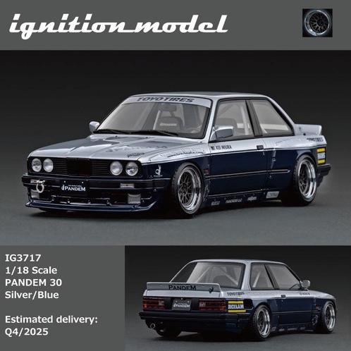 Pre Order Ignition Model  Bmw E30 M3 Pandem 1:18 Nieuw, Hobby en Vrije tijd, Modelauto's | 1:18, Nieuw, Auto, Ophalen of Verzenden