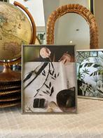 Fotolijst bolglas v.d. Ven zilver vintage, Ophalen of Verzenden, Zo goed als nieuw