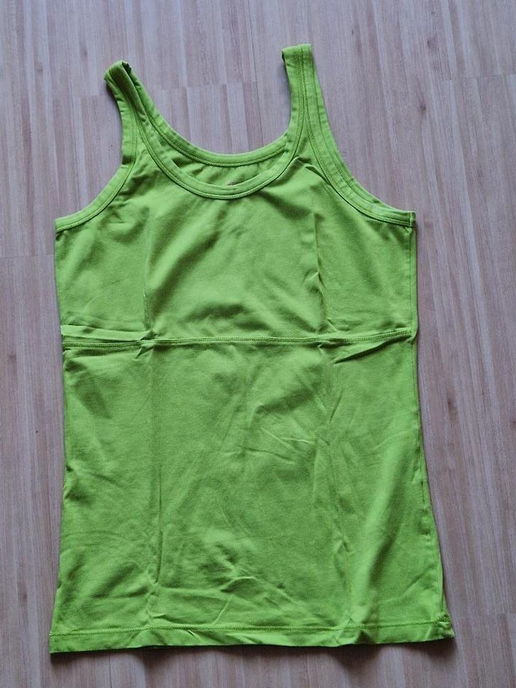 Top Kyra & Ko maat S, Kleding | Dames, Tops, Zo goed als nieuw, Maat 36 (S), Groen, Zonder mouw, Ophalen