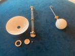 Originele Gispen hanglamp 100 hoog 54 doorsnee, Ophalen, Gebruikt, 75 cm of meer, Glas