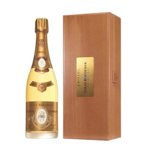 Cristal Louis Roederer 2005 Magnum, Verzegeld in kist !!!, Verzamelen, Wijnen, Nieuw, Champagne, Frankrijk, Vol, Ophalen of Verzenden