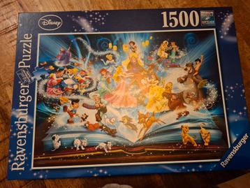 Ravensburger Puzzel Disney 1500 stuks beschikbaar voor biedingen