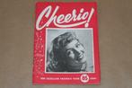 Magazine Cheerio - Filmsterren pinups e.d.  Circa 1950 !!, Gelezen, Ophalen of Verzenden