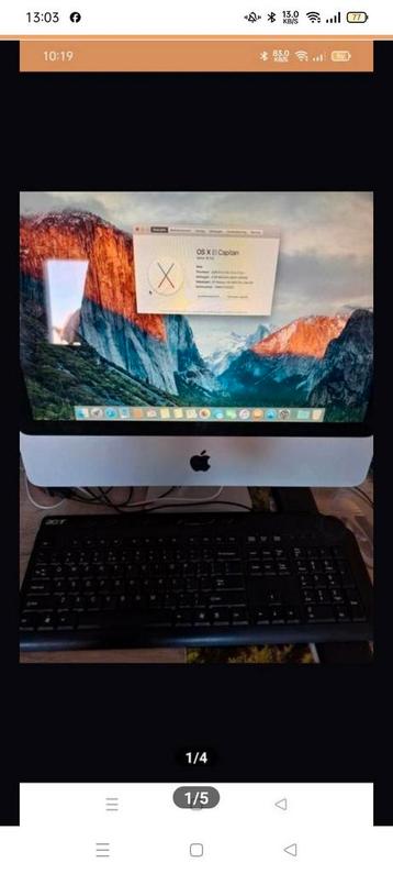 Apple iMac - Nette Staat - Alleen Afhalen beschikbaar voor biedingen