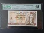 Schotland 10 ponds 2012 Commemorative Diamond Jubilee PMG65, Postzegels en Munten, Bankbiljetten | Europa | Niet-Eurobiljetten