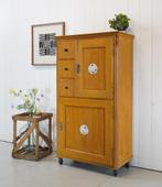 Spekkast, Vintage kast, Vintage spekkast, Buffetkast, Kast, Antiek en Kunst, Ophalen of Verzenden