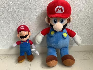 Super Mario pluche knuffel ca 35 cm en 20 cm beschikbaar voor biedingen