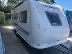 Hobby 495 UK de luxe met stapelbed, Caravans en Kamperen, Stapelbed, Rondzit, Hobby, Particulier