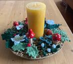 24 gehaakt kerst set dentak hulst bloem eucalyptus kerstroos, Ophalen of Verzenden, Nieuw, Binnen