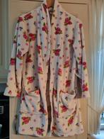 Mooie wit gebloemde badjas ochtend jas, Ophalen of Verzenden, Zo goed als nieuw