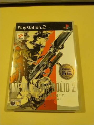 Metal Gear Solid 2 Game PS2