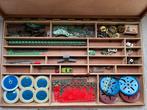 Oude meccano met houten doos, Ophalen of Verzenden