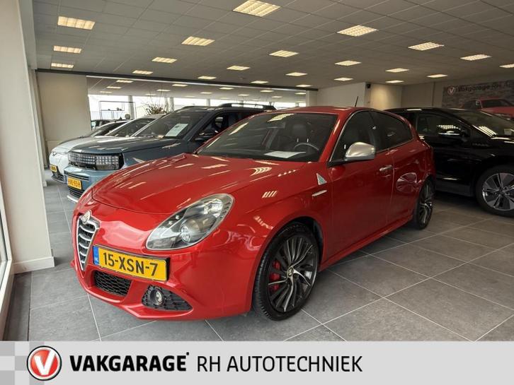 Alfa Romeo Giulietta 1.7 TBi quadrifoglio, 1e eignr dealer o, Auto's, Alfa Romeo, Bedrijf, Te koop, Giulietta, ABS, Airbags, Airconditioning