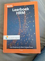 Frits Kluijtmans - Leerboek HRM, Ophalen of Verzenden, Zo goed als nieuw, Frits Kluijtmans; A. Kamperman