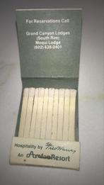 lucifer mapje  : grand caynon lodge - USA, Ophalen of Verzenden, Nieuw, Luciferdoosjes of -merken