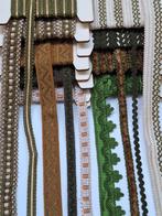 Prachtige Set vintage sierbanden, galon, Ophalen of Verzenden, Nieuw, Lint, Band of Elastiek