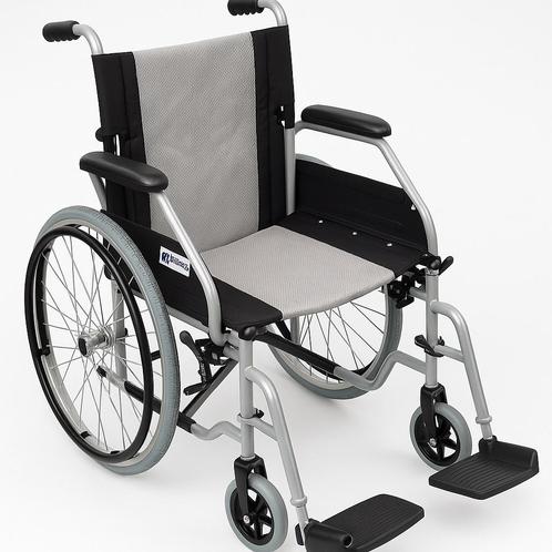 Nieuwe dubbel inklapbare rolstoel Mobilex, Diversen, Rolstoelen, Nieuw, Handbewogen rolstoel, Inklapbaar, Ophalen of Verzenden