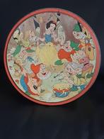 antiek vintage Disney Sneeuwwitje en de 7 dwergen blik 1938, Ophalen of Verzenden, Gebruikt, Koek(jes), Overige merken