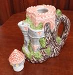 vintage theepot huisje, Antiek en Kunst, Antiek | Keramiek en Aardewerk, Ophalen