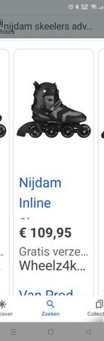Nijdam Skeelers maat 40, Overige merken, Nieuw, Ophalen of Verzenden, Inline skates 4 wielen