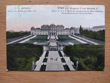 Ansichtkaart Wenen Vienna Belvedere  Oostenrijk beschikbaar voor biedingen