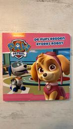 Paw Patrol Boekje De pups redden Ryders robot, Ophalen of Verzenden, Zo goed als nieuw