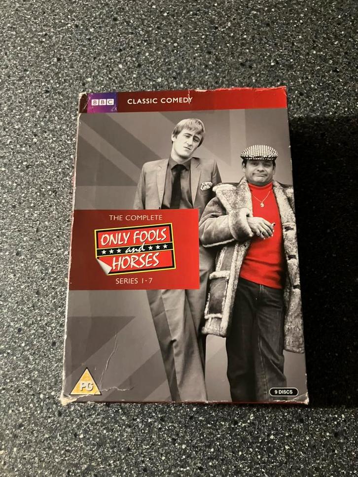 Only Fools & Horses - Complete serie 9-Disc - Import, Cd's en Dvd's, Dvd's | Tv en Series, Zo goed als nieuw, Komedie, Boxset