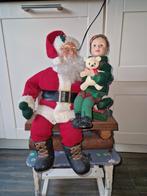 Kerstman en  kind, Ophalen of Verzenden